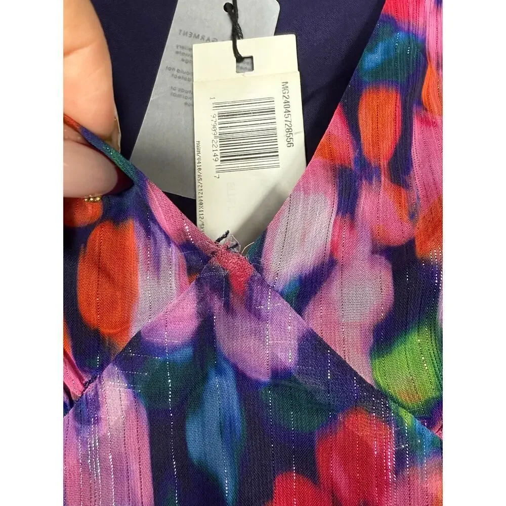 NEW- NWT MinkPink LS Animal Print Calista Dress Small Multicolor - Picture 4 of 6